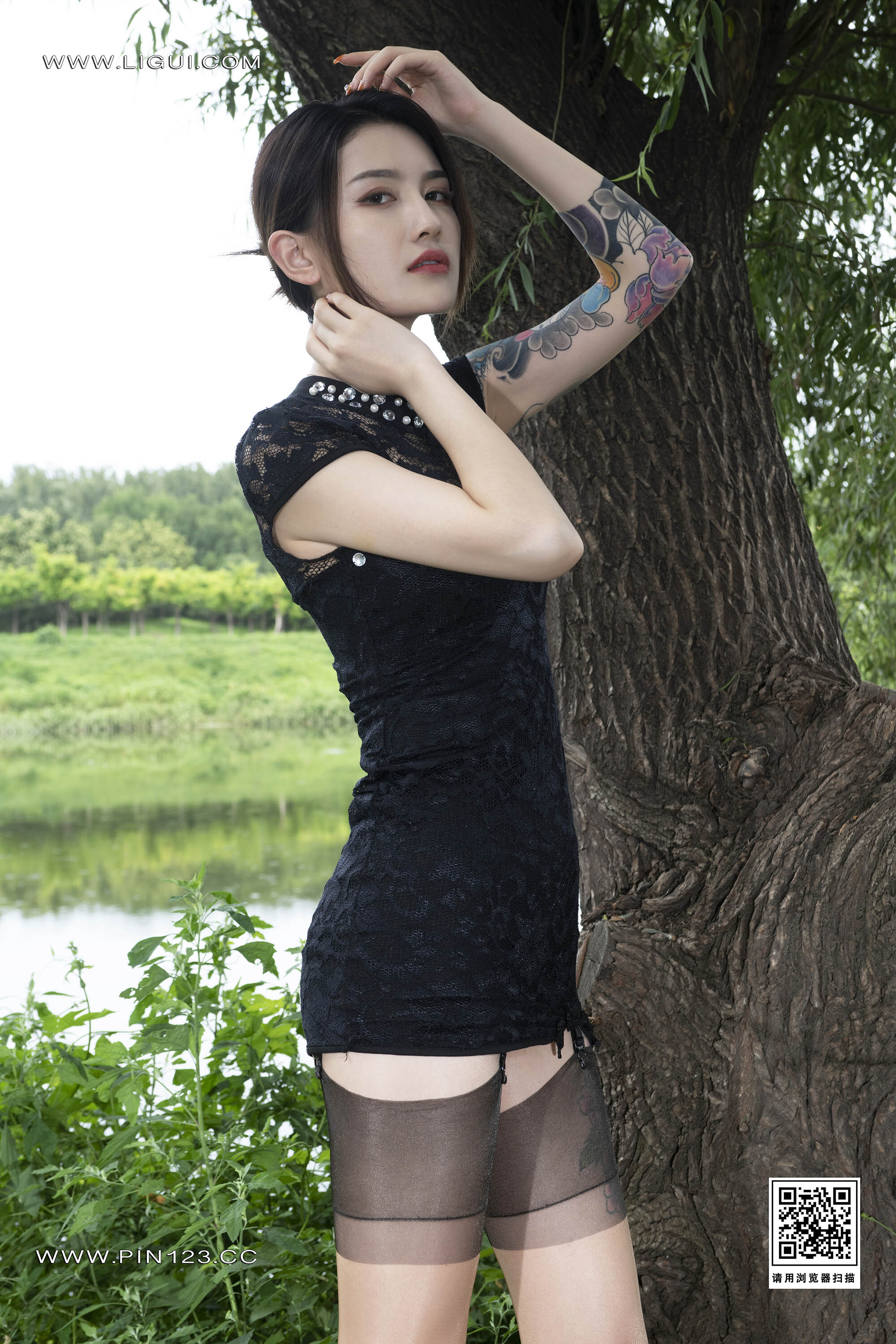 Ligui丽柜 2023.06.26 《郊野双丝》上 甜甜